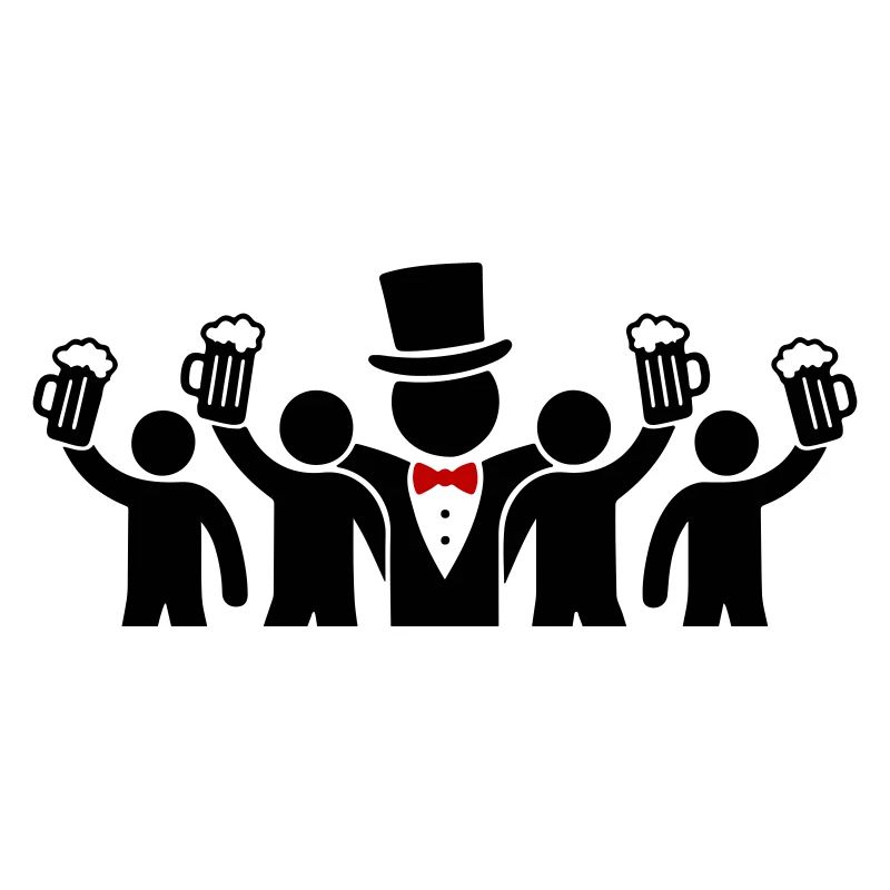 Bräutigam Crew Junggesellen