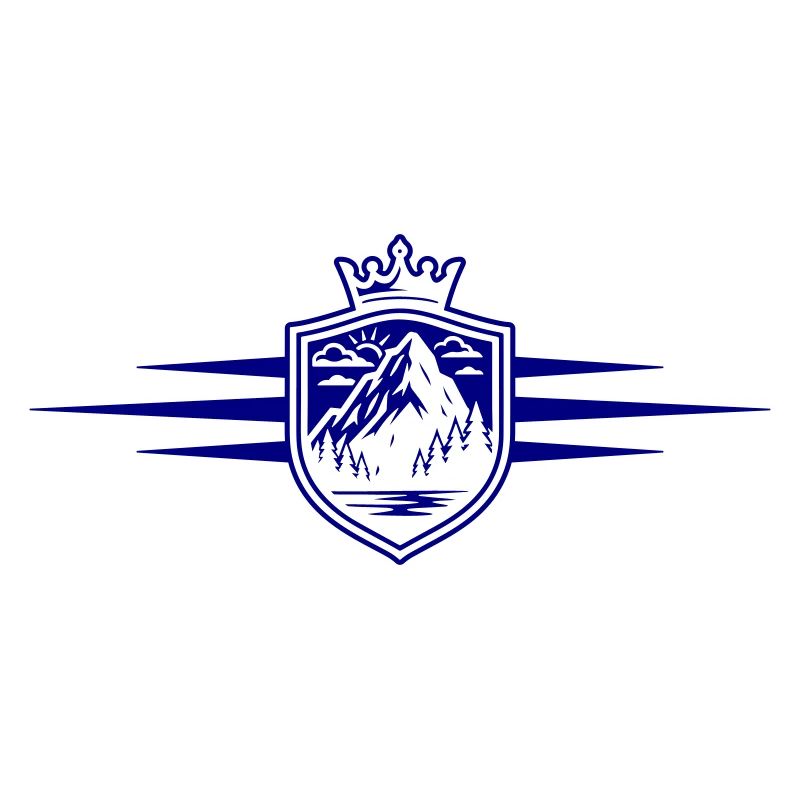 Berge Wappen Alpen
