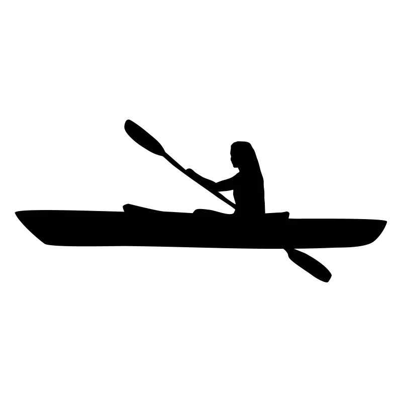 Kayak, kayaker - woman
