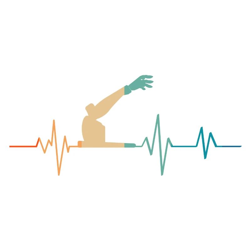 Retro Heartbeat Roboterarm
