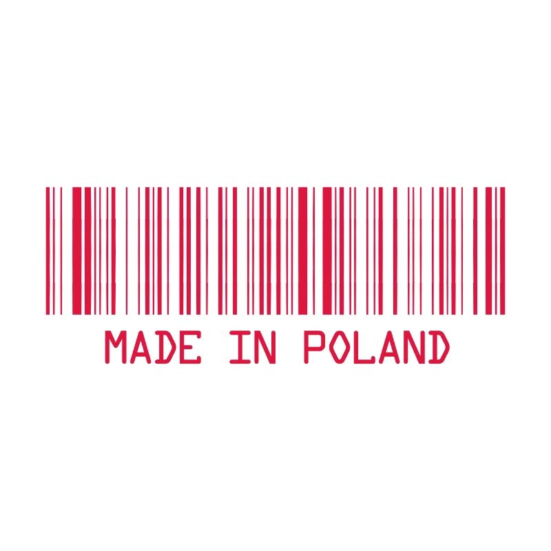 Made in Poland - Polska - Poland - Barcode - Dash