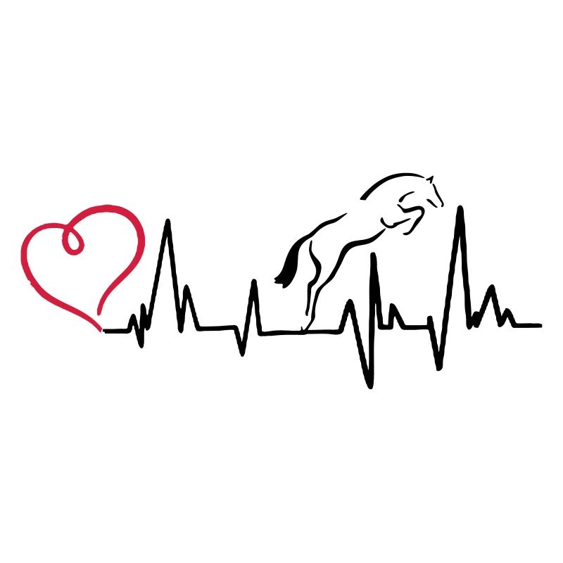 Heartbeat Herzschlag Springpferd