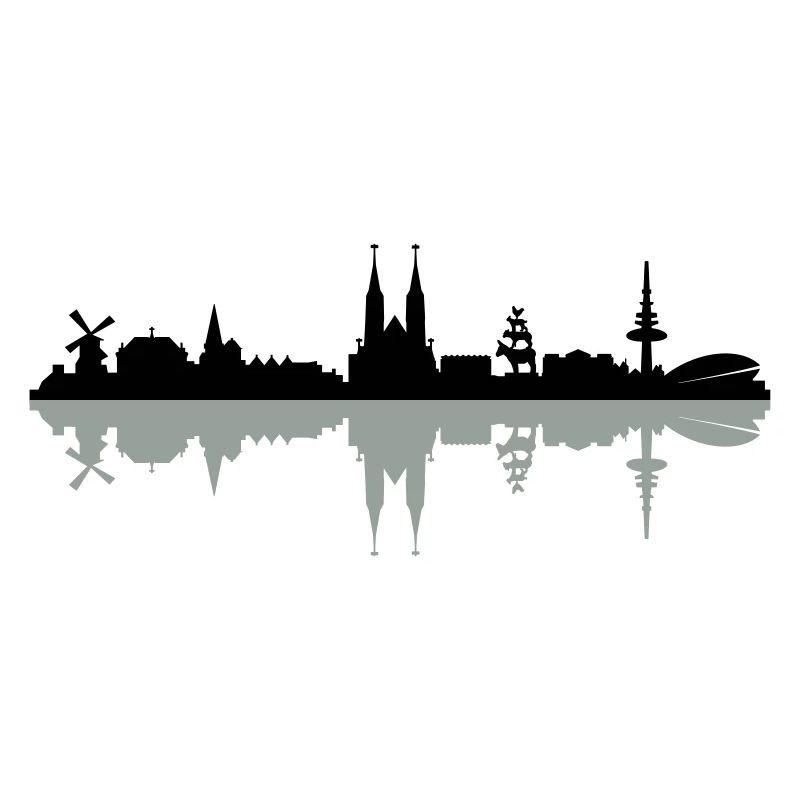 Skyline Bremen Schatten