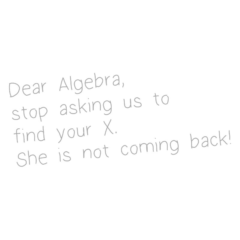 DEAR ALGEBRA