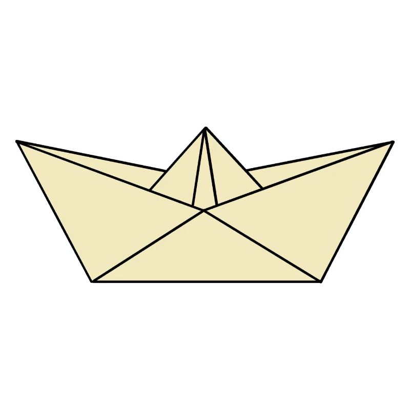 Papierschiffchen