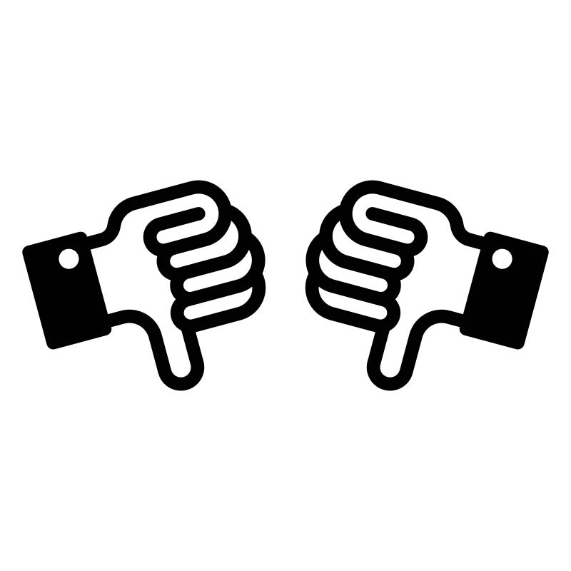 Thumbs down / pouces vers le bas (2)