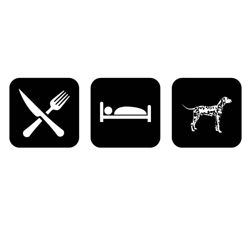 Eat, Sleep & dalmatinischen