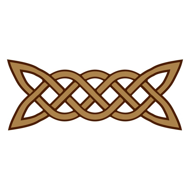 keltischer knoten muster