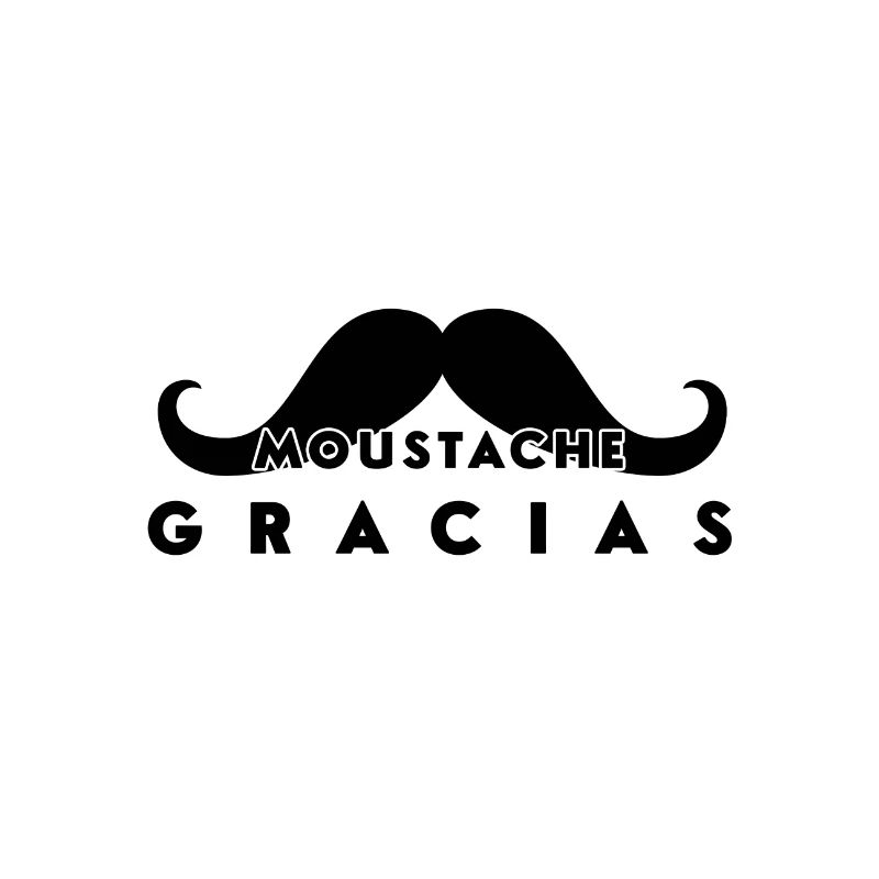 Schnurrbart-Gracias