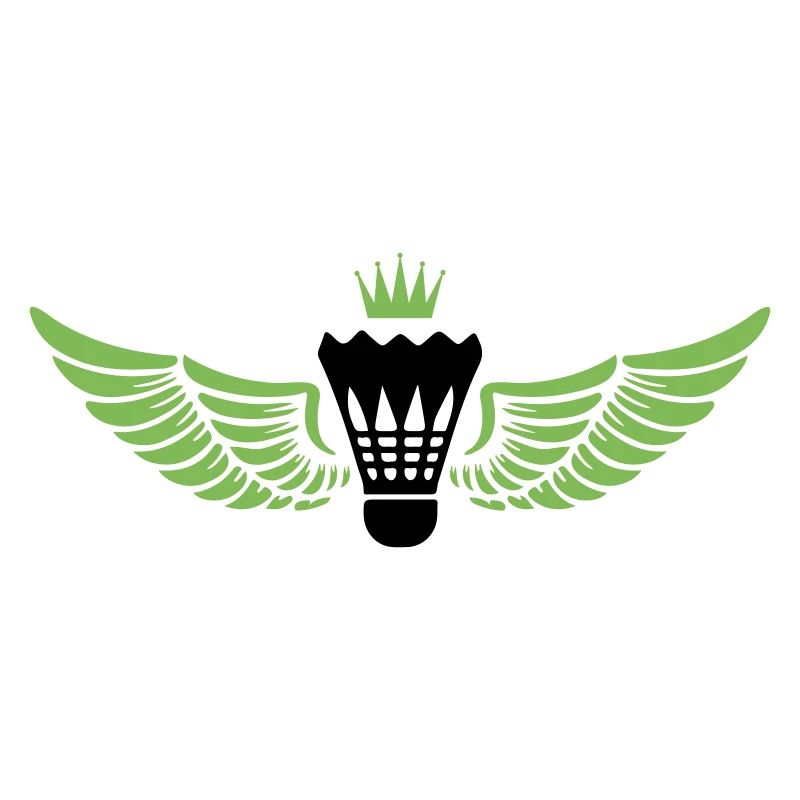 badminton wappen federball