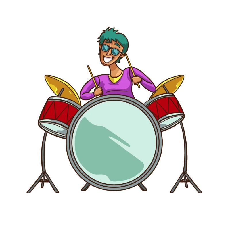 Drums Drum Drummer Player Gift