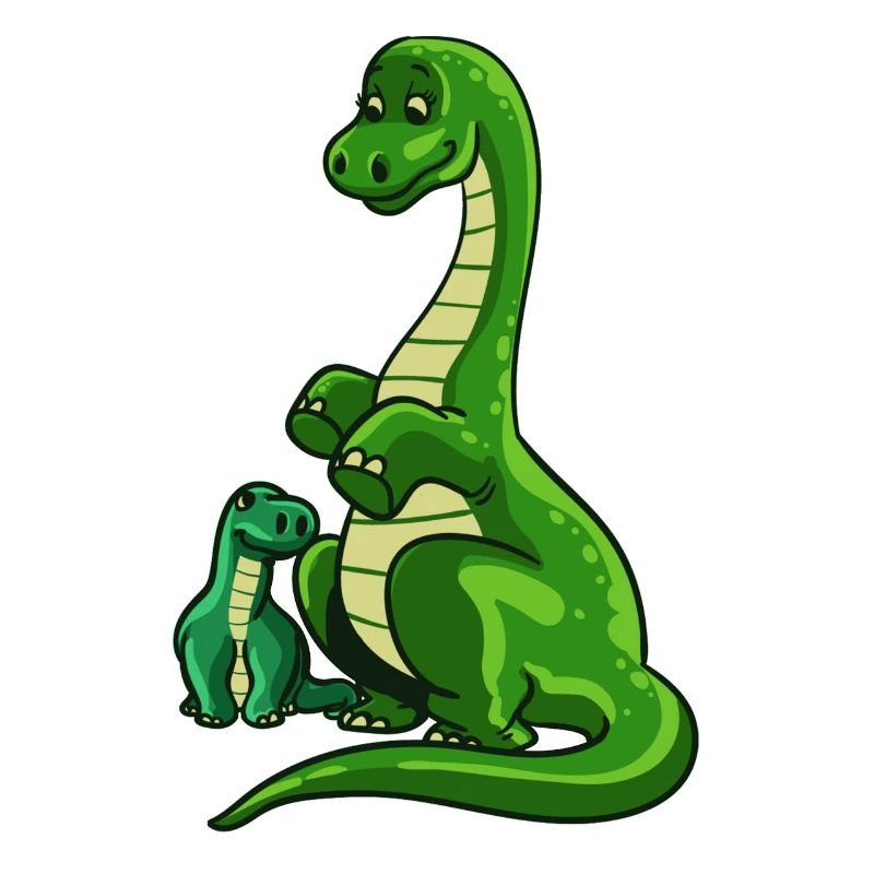 Dinosaurier Dino T-Rex Mama Mutter Mutti Geschenk