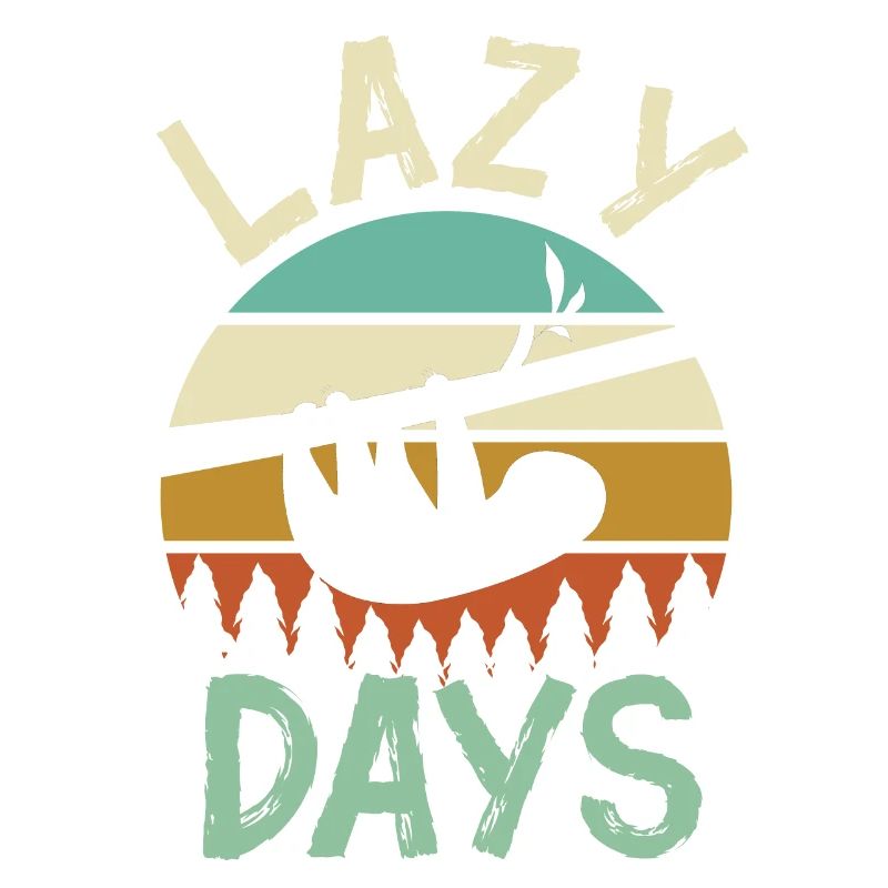SLOTH LAZY DAYS