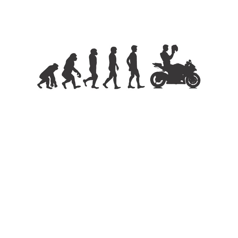 Motorcycle evolution birthday gift christmas