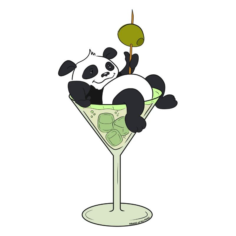 Quarantänegetränk Lustiger Panda