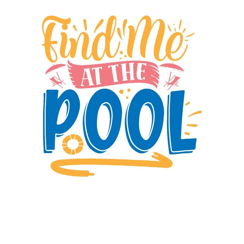 Bin am Pool