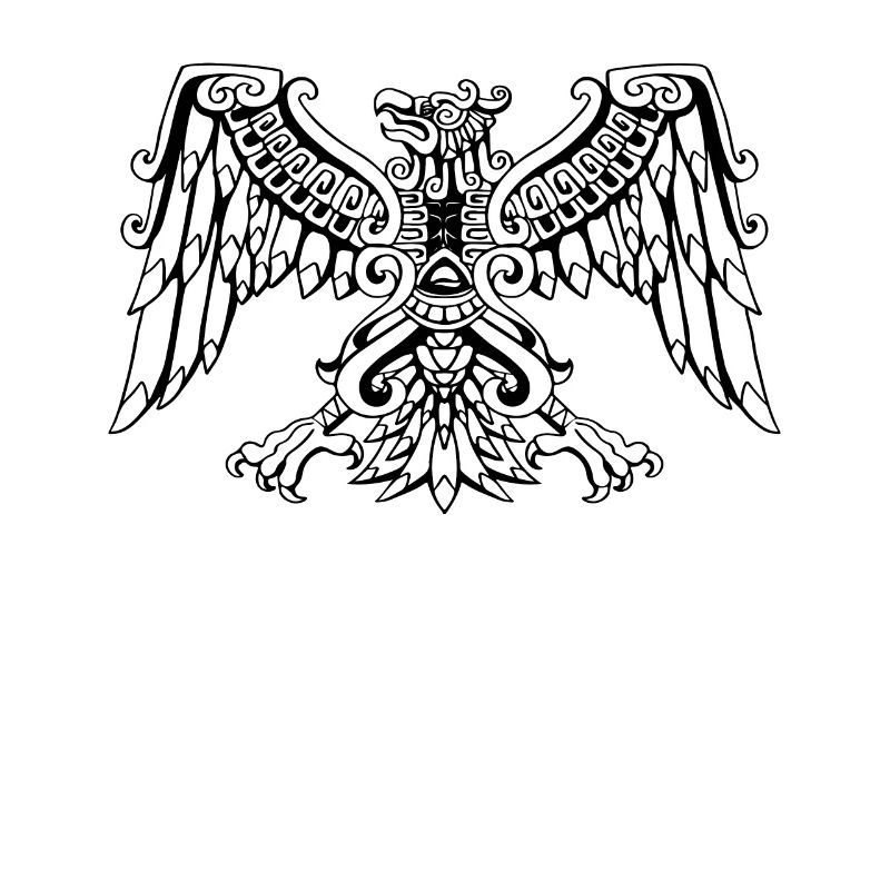 Aztec Eagle Mexican Eagle Maya