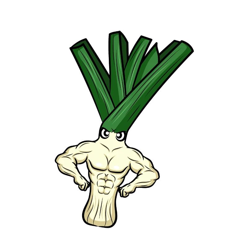 Bodybuilding Gewichtheber Lauch
