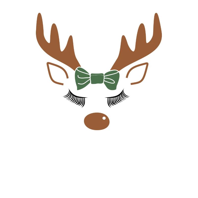 Weihnachtszeit süßes Rentier