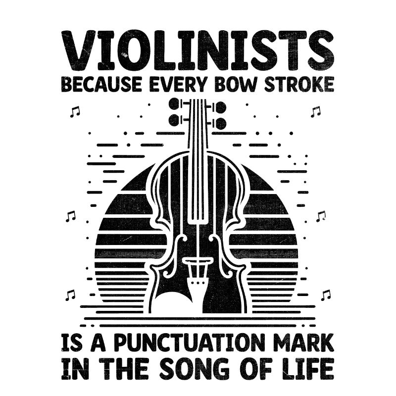 Violinists Because Every Bow Stroke Is A Punctuati