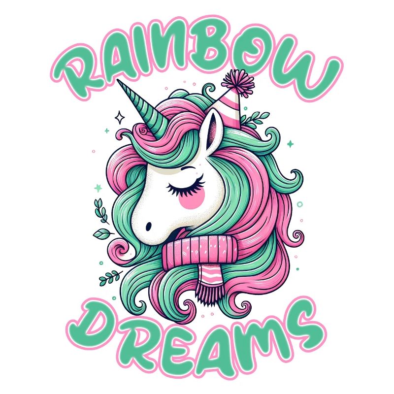 RAINBOW DREAMS, A SLEEPING UNICORN DREAMS