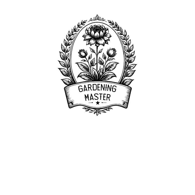 Gärtnermeister Rose Emblem