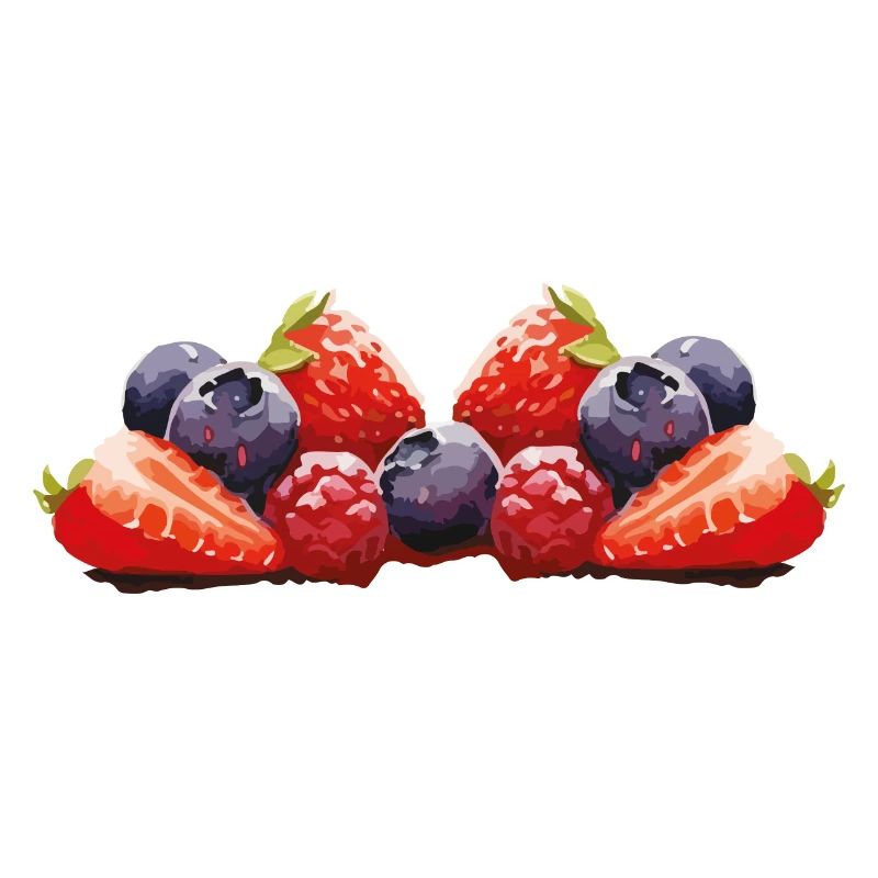Erdbeere Blaubeere Obst