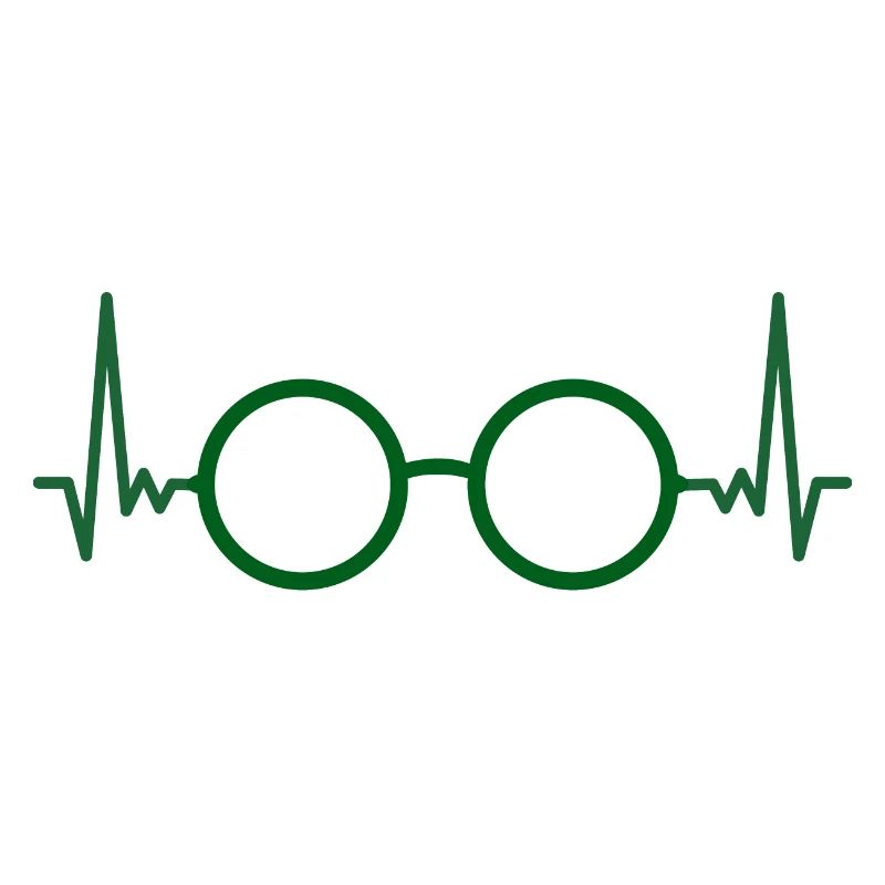 ECG Glasses Optician Gift Optometrist