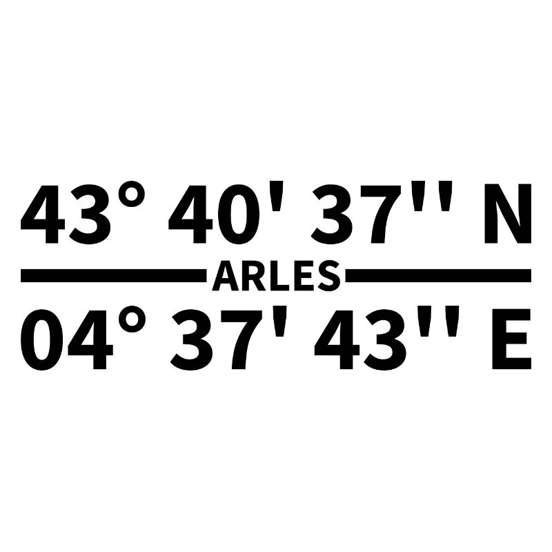 Arles coordinates