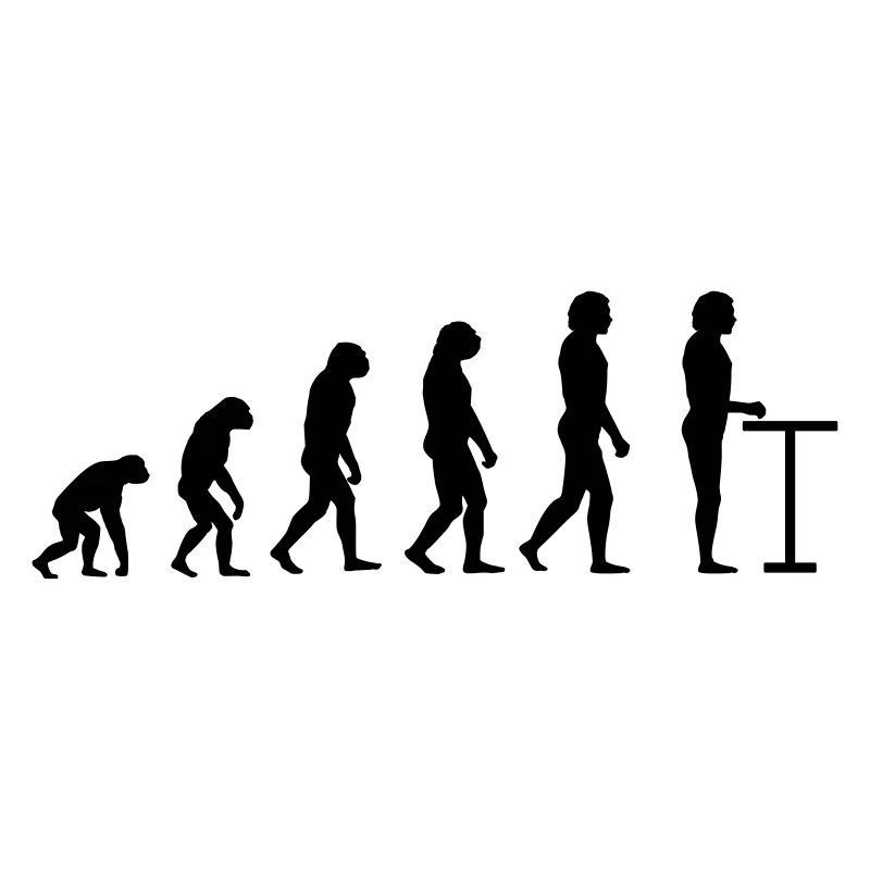 Evolution at the bar table