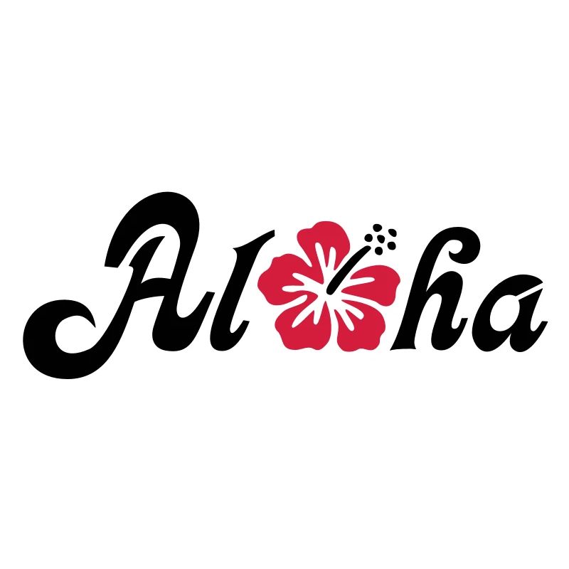 Aloha Hibiscus Blüte