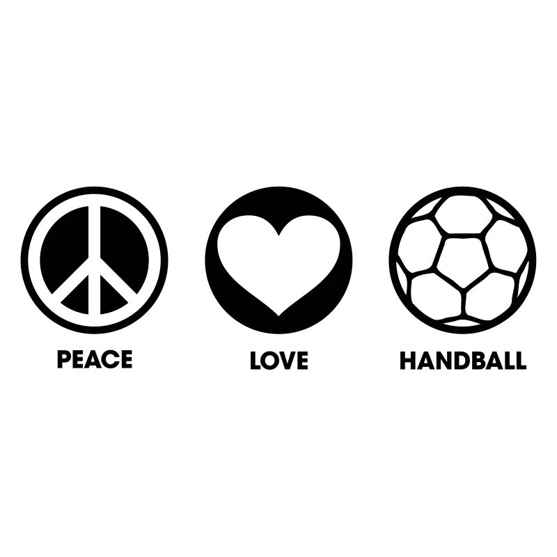 Peace Love Handball