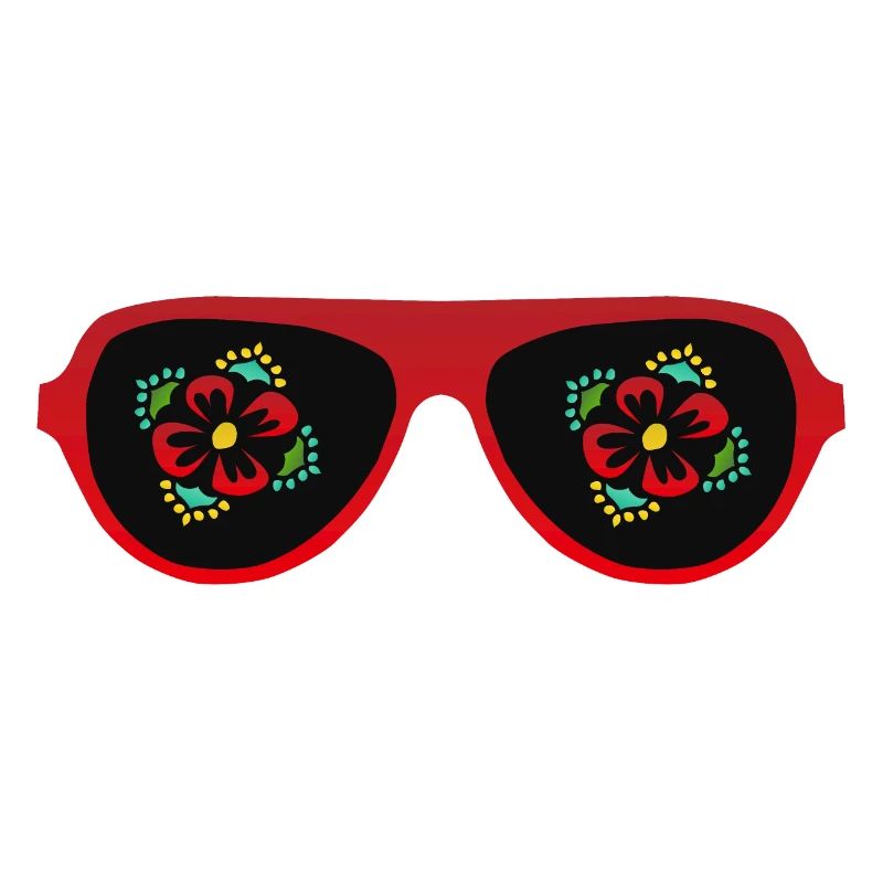 Sonnenbrille Blumenruhe