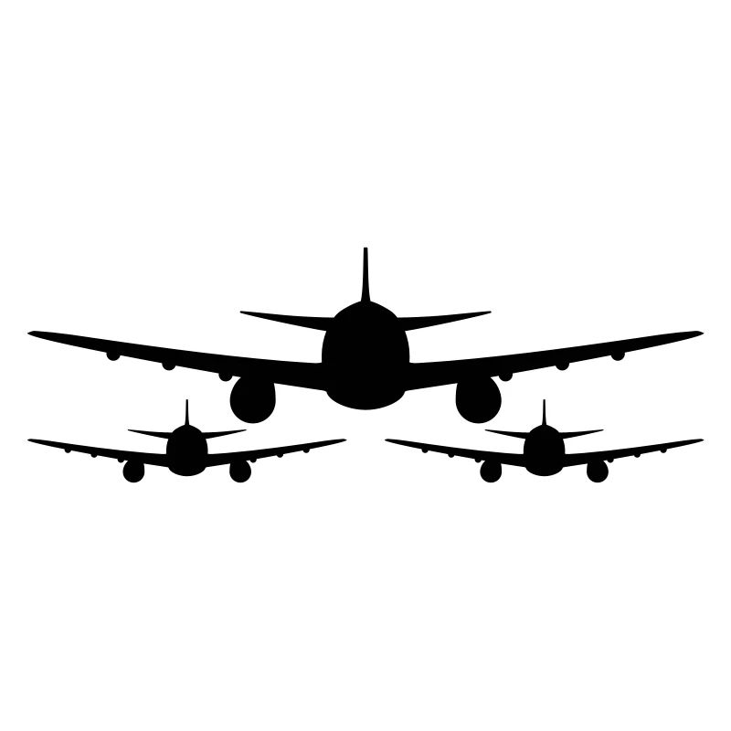 3 aviator team crew squadrons front front airplane