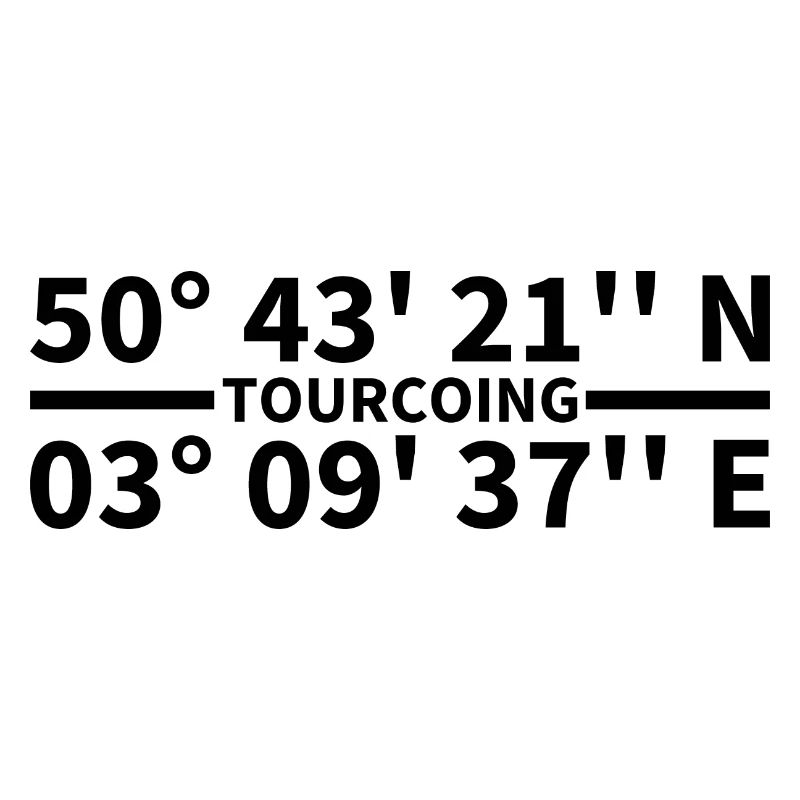 Tourcoing coordinates