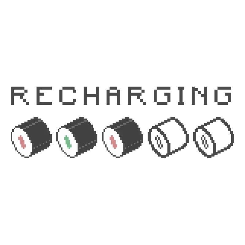 Recharging Pixel Sushi