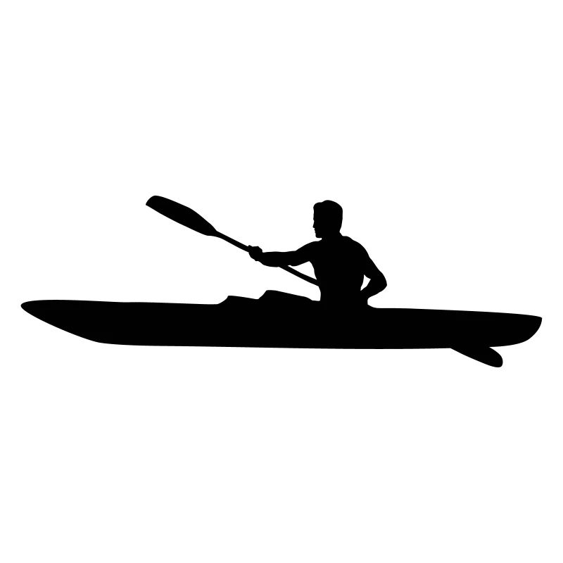 Kayak, kayaker - man
