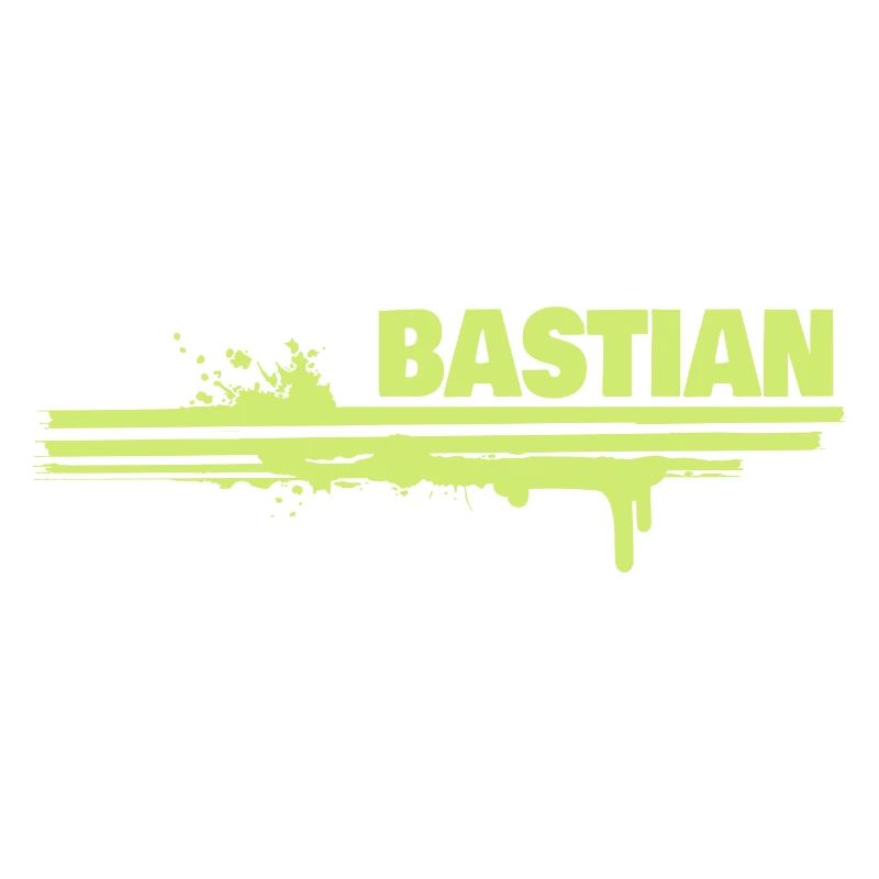Bastian als Farbklecks