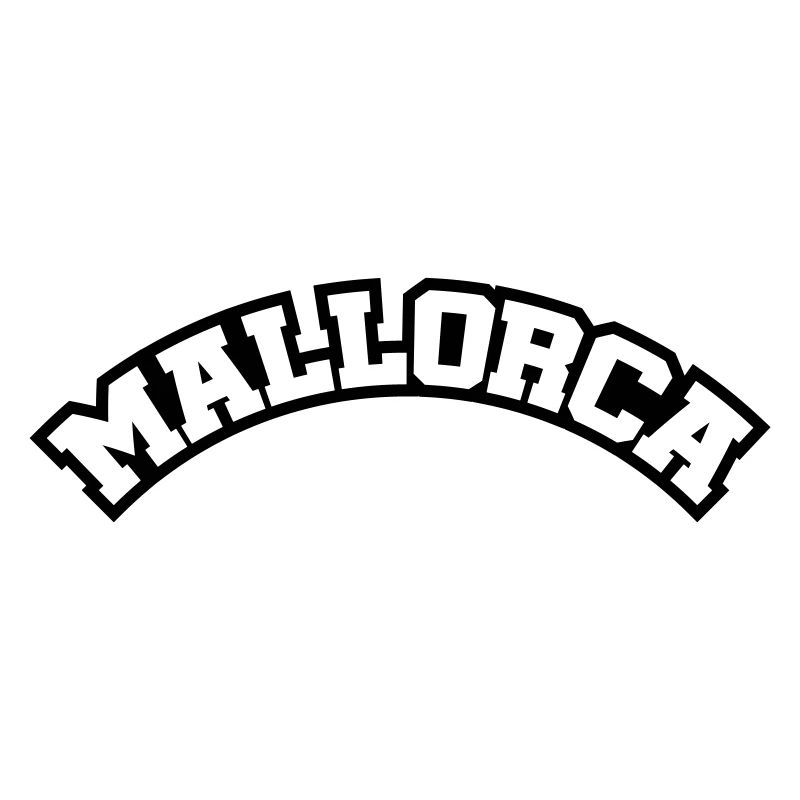 Mallorca Schriftzug