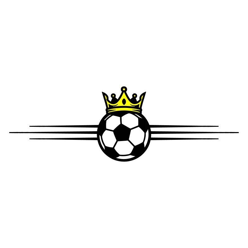 Fussball Ball Krone