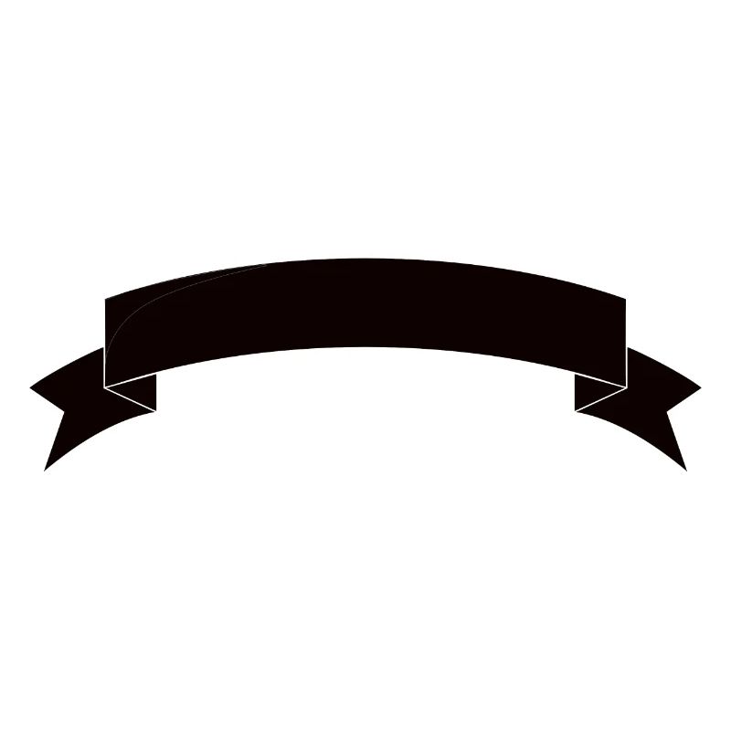 Banner Wimpel schwarz