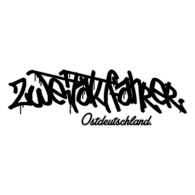Zweitaktfahrer // Schriftzug