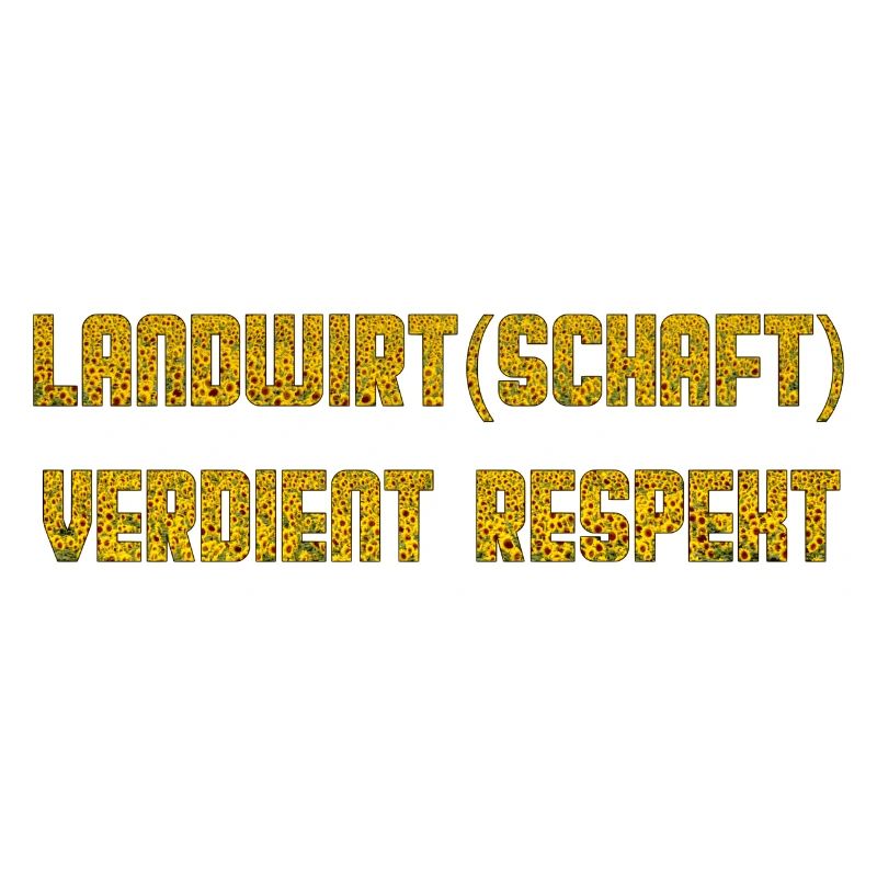 Landwirtschaft verdient Respekt