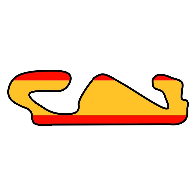 Rennstrecke in Spanien