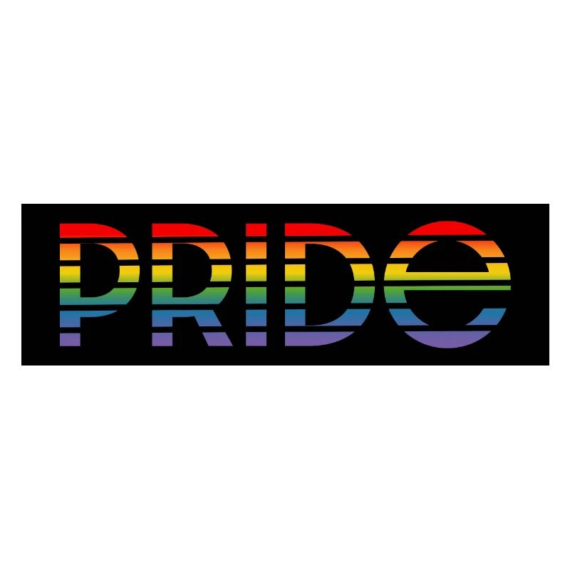Pride rainbow black background