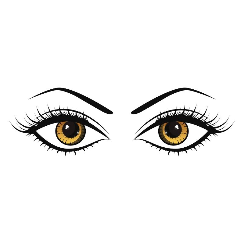 braune Augen