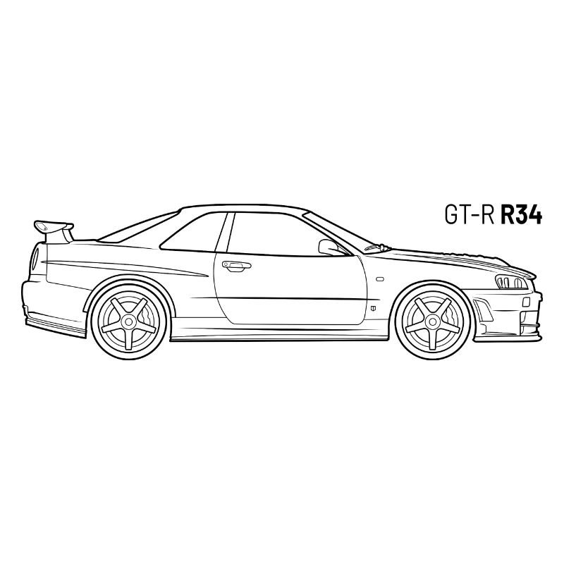 Skyline GT-R R34