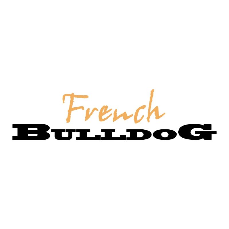 French Bulldog Logo