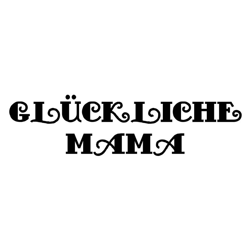 Glückliche Mama
