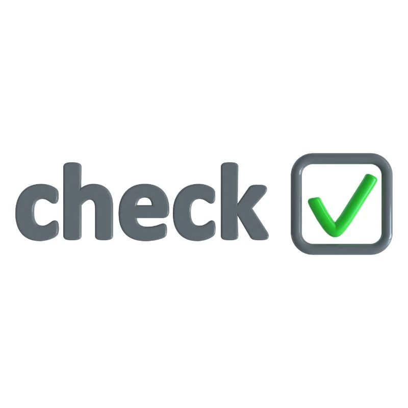check box with green hook everything ok